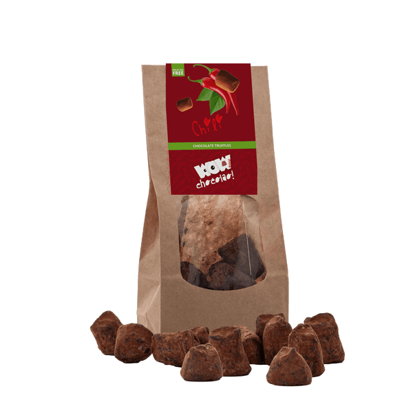 Tšillišokolaadi trühvlid – biolagunev kott 130 g