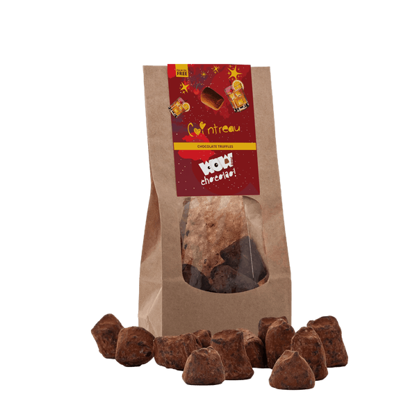 Cointreau - Tartufi di Cioccolato di Natale - Sacchetto biodegradabile 130 g