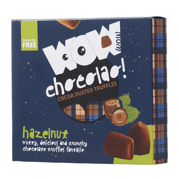 Scatola XL di tartufi al cioccolato e nocciole 250g | Cioccolato alla nocciola tostata