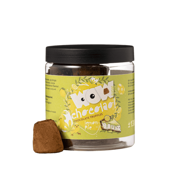 Truffes au chocolat tarte au citron - Édition de Pâques - Pot cadeau 130g