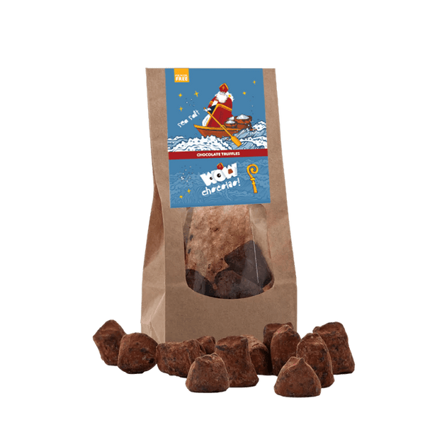 Tartufi al Sale Marino - Edizione Sinterklaas - Sacchetto biodegradabile 130 g