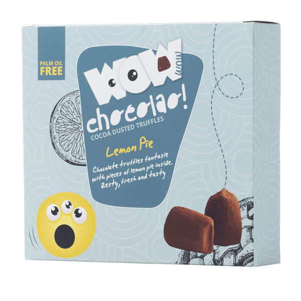 Lemon Pie Chocolate Truffles XL Box 250g | Crunchy Lemon Chocolate